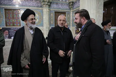 مراسم یادبود آیت‌الله سید محمد شاهچراغی در قم