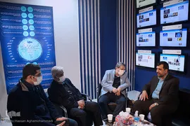 غرفه ایکنا در نمایشگاه دستاوردهای جهاددانشگاهی