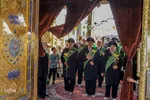 گل آرایی و گل باران مضجع شریف حضرت شاهچراغ(ع)‎‎