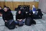 عزاداری دانشگاهیان دانشگاه‌ تبریز در سوگ شهادت رئیس جمهور و هیئت همراه ایشان‎