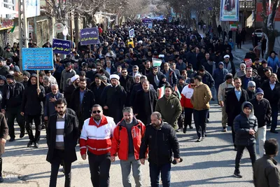راهپیمایی ۲۲ بهمن در تبریز