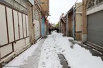 برف زمستانی در اهر