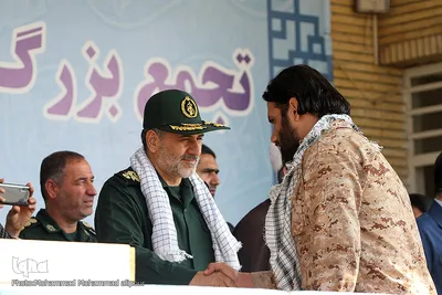 تجمع بزرگ بسیجیان خوزستان