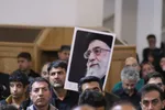 مراسم سوگواری شب شهادت رهبر معظم انقلاب در حرم شاهچراغ(ع)