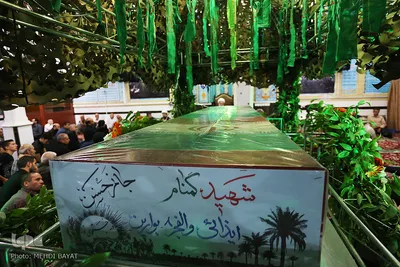 عزاداری شب شهادت امام صادق(ع) و استقبال از شهید گمنام در اراک