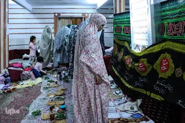 مراسم اعتکاف بانوان در مسجد باغستانی
