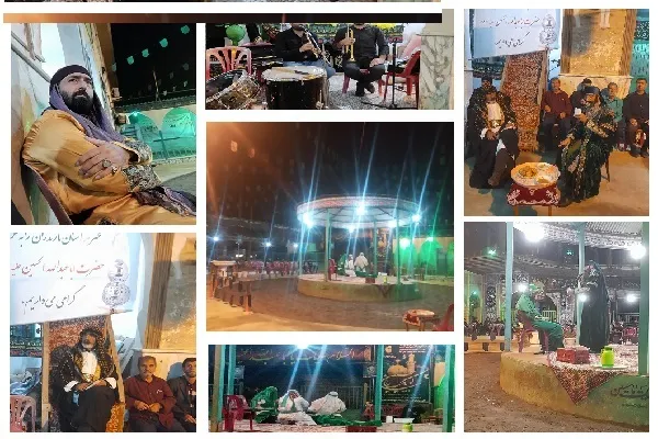 تعزیه امام سجاد(ع) در شهرستان نور برپا شد