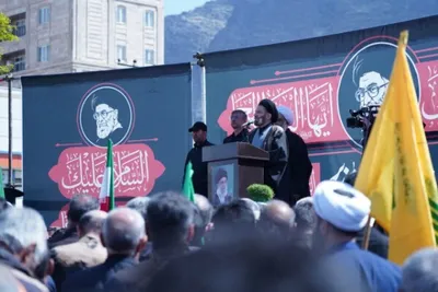 مراسم اربعین سید و سالار شهیدان انقلاب اسلامی در لرستان
