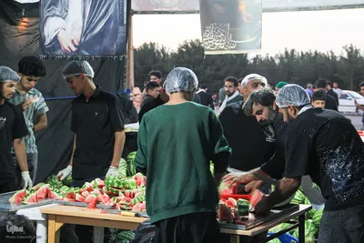 آیین دوازدهمین سال مراسم عزاداری هفتم شهادت امام حسین(ع)
