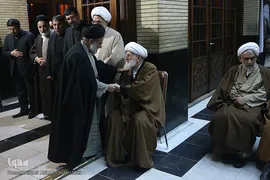 مراسم بزرگداشت سومین روز ارتحال مرحوم آیت‌الله واعظ‌زاده خراسانی