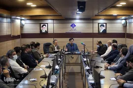 بازدید روح الله دهقانی فیروزآبادی، معاون علمی و فناوری رییس جمهور از پارک علوم، فناوری های نرم و صنایع فرهنگی جهاد دانشگاهی