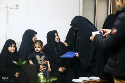 دیدار با خانواده شهدای جنگ رمضان