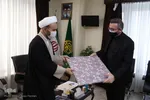 دیدار رئیس جهاد دانشگاهی فارس با تولیت شاهچراغ(ع)‎‎