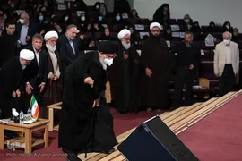 مراسم نخستین سالگرد رحلت علامه حسن زاده آملی «علامه ذوالفنون» در کتابخانه ملی ایران