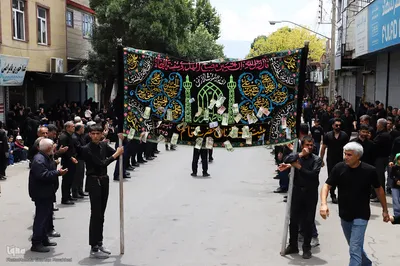 مراسم سنتی عزاداری عاشورای حسینی در اهر