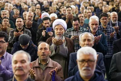 اقامه نماز عید فطر تبریز به امامت تبریز