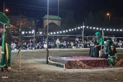 برگزاری مراسم تعزیه‌خوانی «به یاد علمدار» در ملایر