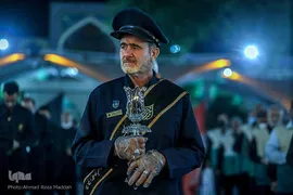 آئین شام غریبان امام رضا(ع) در حرم مطهر شاهچراغ(ع)