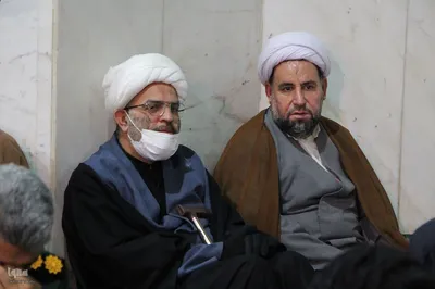 مراسم بزرگداشت دومین سالگرد شهید مدافع امنیت علی نظری در مسجد جامع ملایر