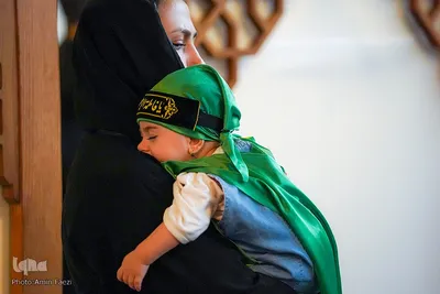 مراسم شیرخوارگان در حرم مطهر شاهچراغ(ع)