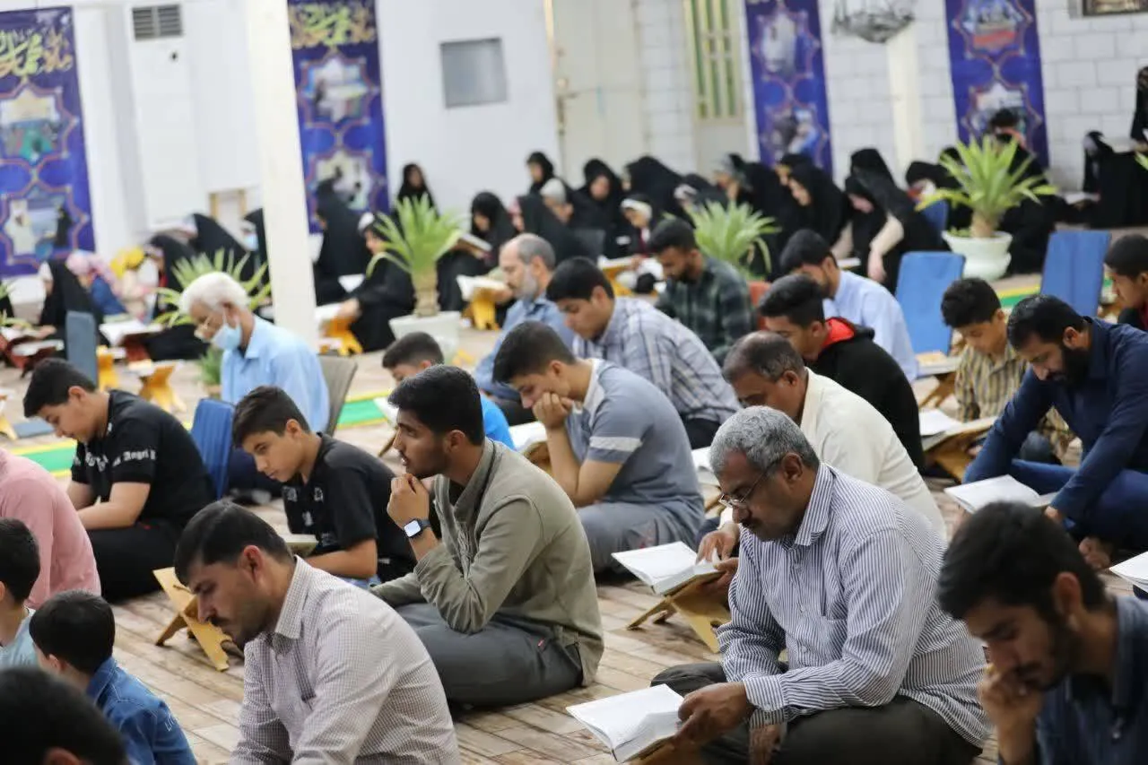 عکس | هفتمین محفل تفسیر و جزءخوانی قرآن در چغادک