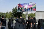 راهپیمایی 10 کیلومتری جاماندگان اربعین حسینی در کرج‎