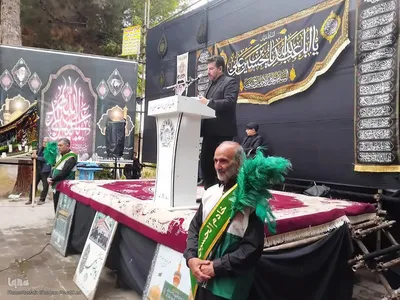 مراسم "محفل اشک"ویژه تاسوعای حسینی در اهر