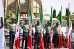 مراسم رژه ناوگان آتش‌نشانی اصفهان