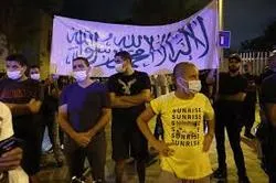 Manifestation en Palestine occupée contre les caricatures