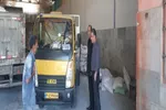 بازدید مدیرکل غله مازندران از شبکه تأمین آرد استان