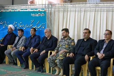 مراسم بزرگداشت امام شهید امت در مصلای تبریز