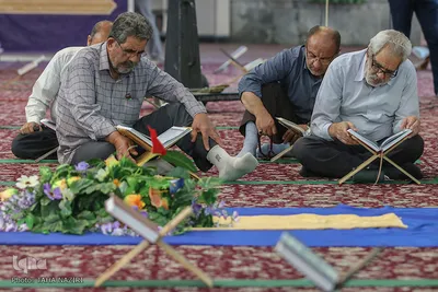 جزءخوانی قرآن در مصلی بیت‌المقدس اراک