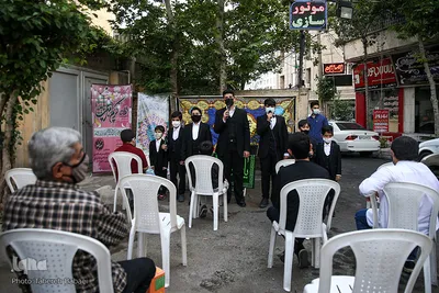 جشن میلاد امام حسن مجتبی(ع) در محله باغ فیض