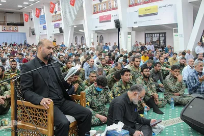 مراسم دعای عرفه در حسینیه جماران