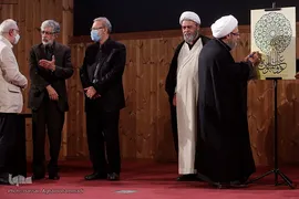 مراسم نخستین سالگرد رحلت علامه حسن زاده آملی «علامه ذوالفنون» در کتابخانه ملی ایران