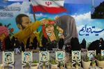 تحویل سال ۱۴۰۵ در گلستان شهدای اصفهان