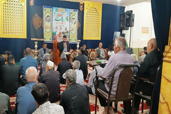 یادواره شهدای دفاع مقدس ۱۲ روزه محله ماسور برگزار شد