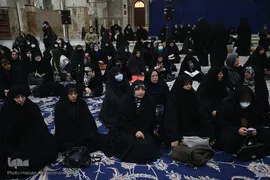 مراسم تجدید میثاق جامعه قرآنی کشور با آرمان‌های معمار کبیر انقلاب اسلامی، امام خمینی(ره) در حرم مطهر امام راحل