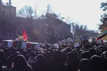 تشییع پیکر مطهر پنج شهید گمنام در تبریز‎