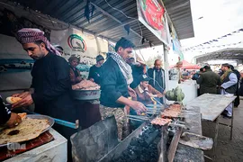 سامرا در سوگ امام هادی(ع)