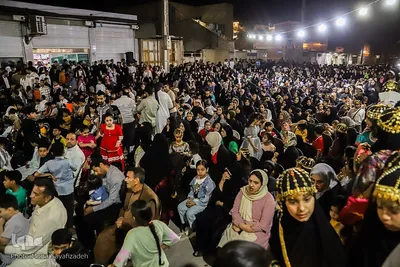 جشن گرگیعان در شبیشه اهواز