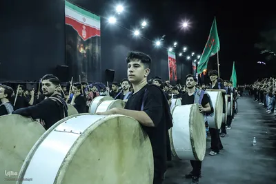 مراسم شاه حسین گویان تبریز