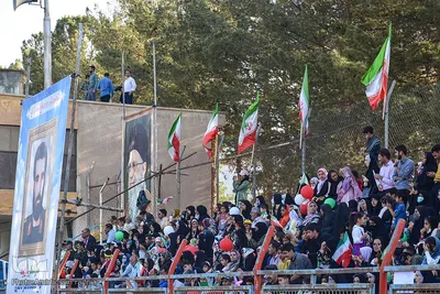 اجتماع عظیم همخوانی سرود سلام فرمانده در بیرجند