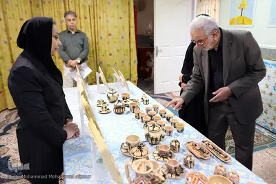 نمایشگاه صنایعی دستی در موسسه خیریه چهارده معصوم اهواز عکاس محمد محمدعلی پور