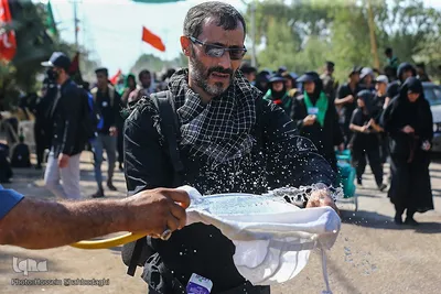 گرمای عشق به اباعبدلله