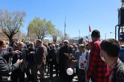 حضور پرشور ملایری‌ها در راهپیمایی روز قدس‎