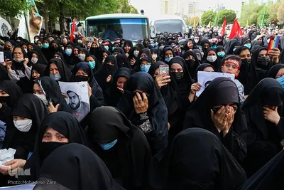 تشییع پیکر شهید دارایی در مشهد