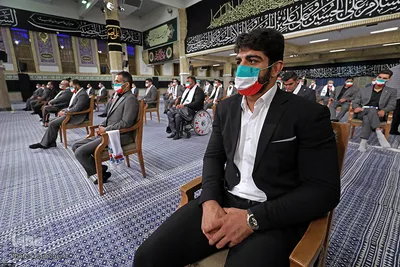 دیدار قهرمانان المپیک و پارالمپیک ایران در بازی‌های ۲۰۲۰ توکیو با رهبر انقلاب