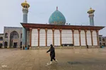 باران اردیبهشت در حرم شاهچراغ(ع)