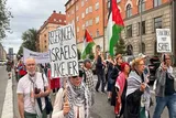 تجمع اعتراضی سوئدی‌ها به جنایات رژیم صهیونیستی در غزه و لبنان